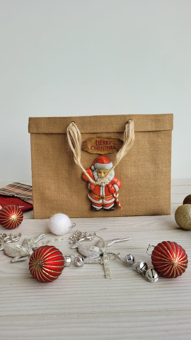 Santa Jute Bag (Large)