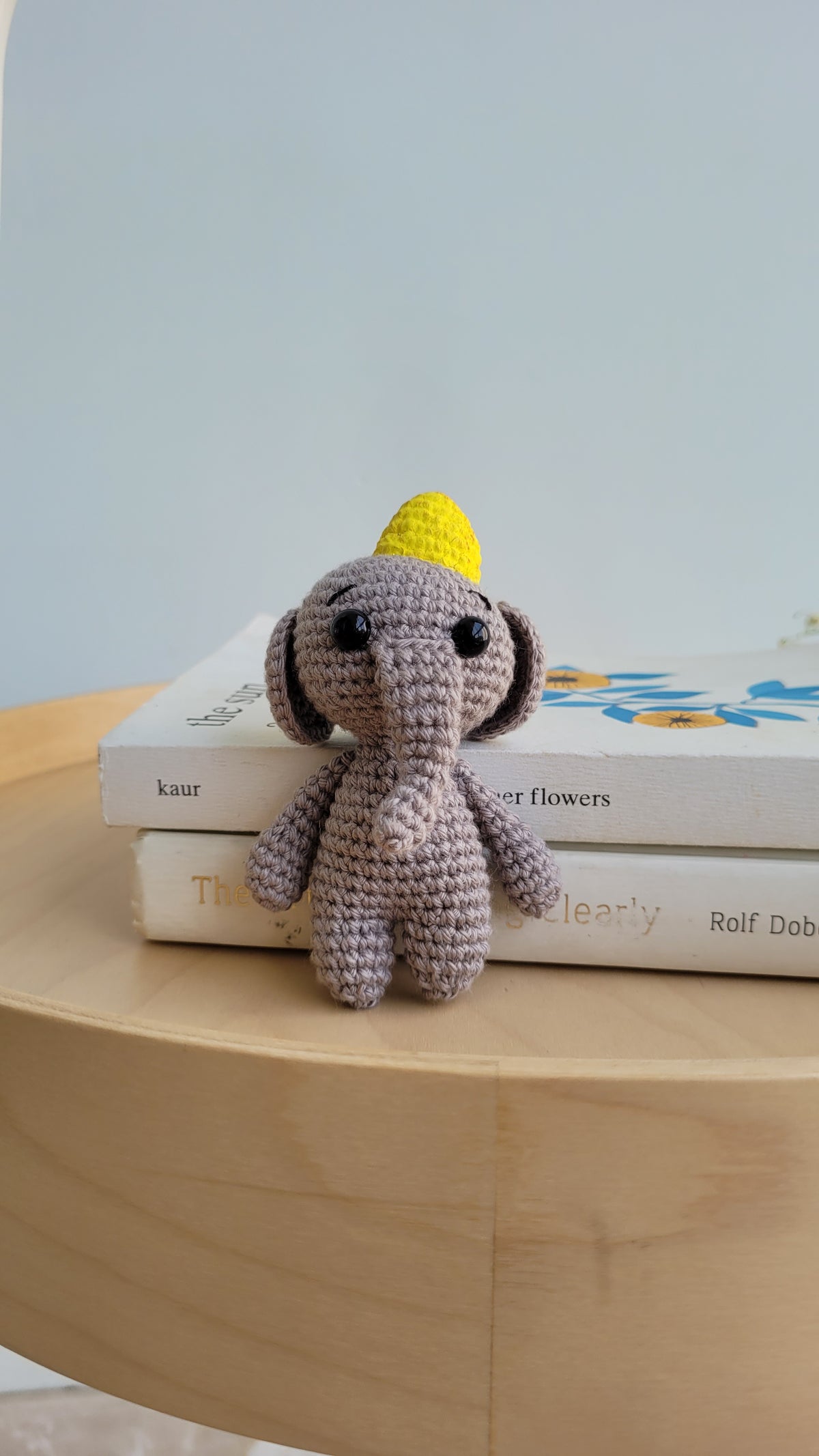 Crochet Grey Elephant