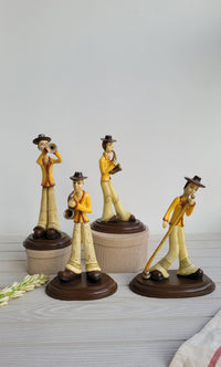 "Musical Quartet Statues  (Saxophone A)"