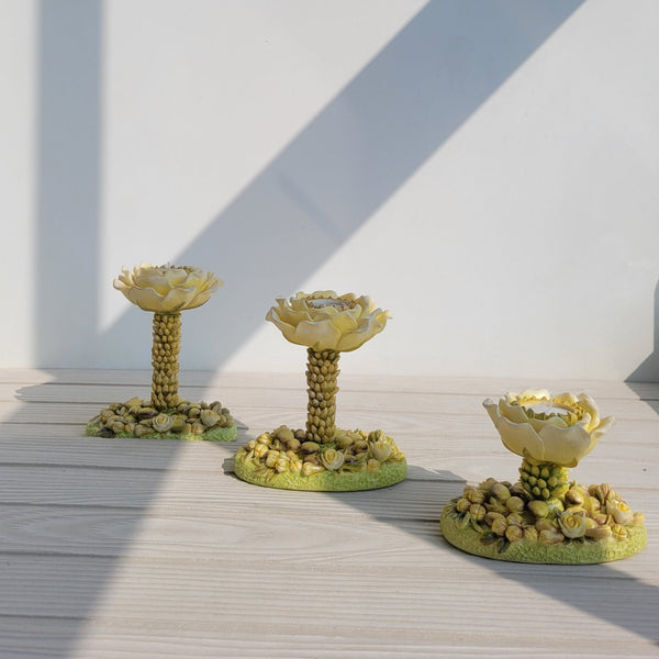 Yellow Candle Stand(S)