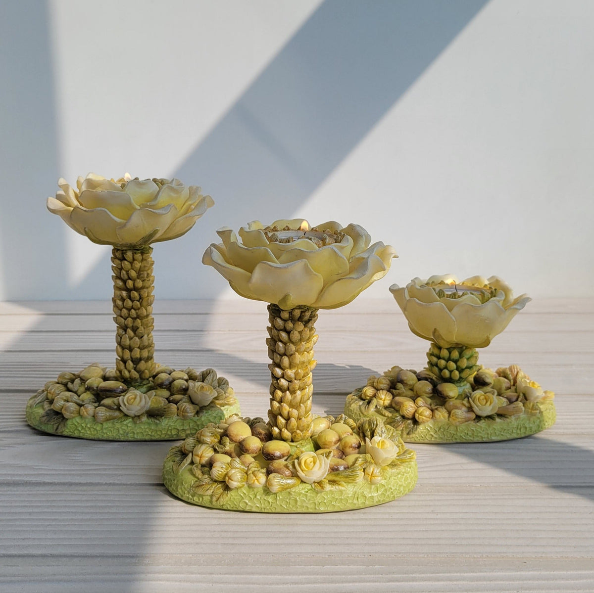 Yellow Candle Stand(S)