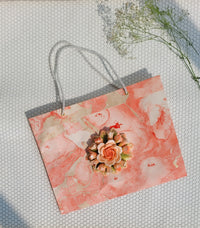 Blush colourway paper Bag