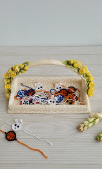 Florets Ivory Tray