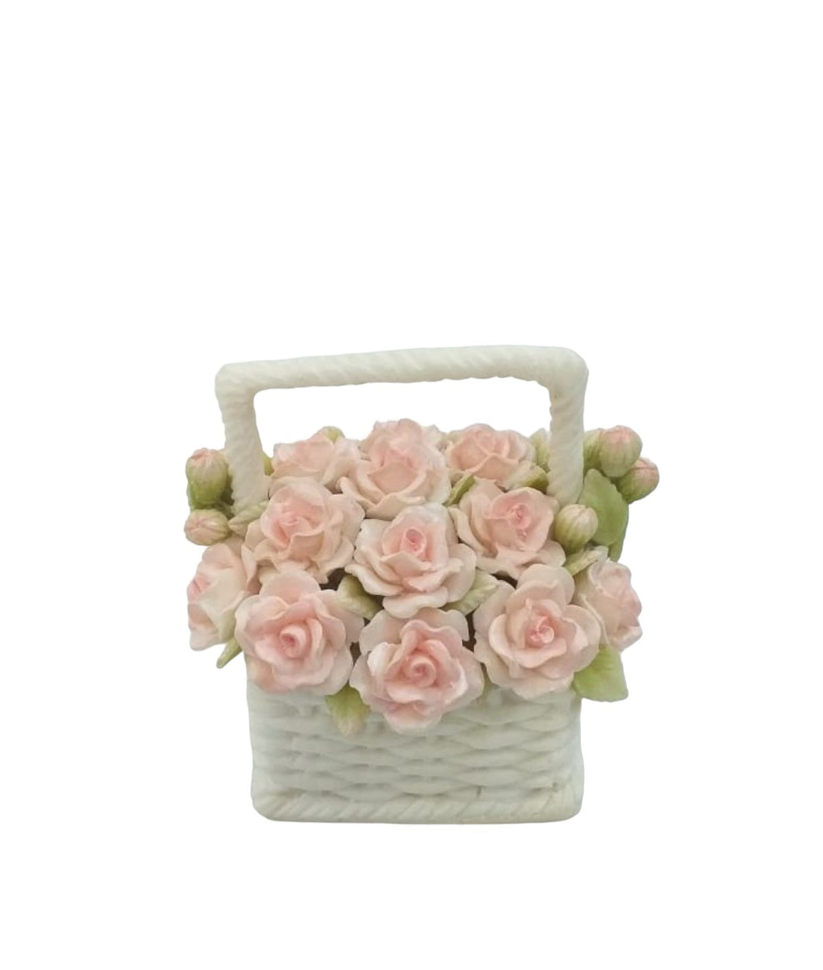 Floral Pink Quad Basket