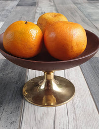 Golden Perched Cake Stand