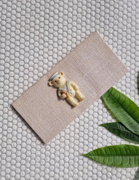 Ivory Teddy Envelope