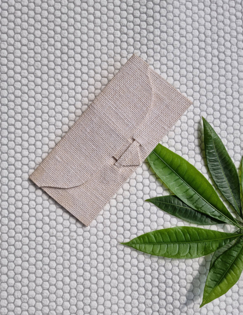 Ivory Teddy Envelope