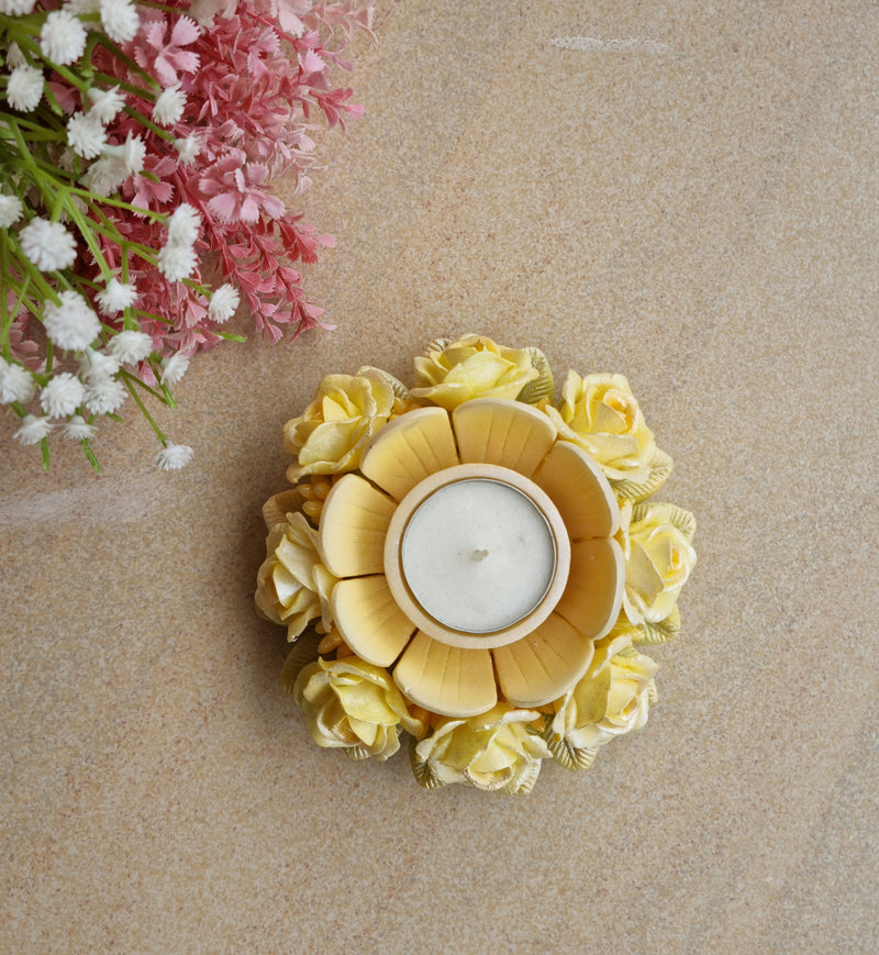 Lemon Bouquet Tealight Stand