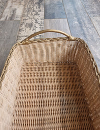 Walnut Brown Utility Basket