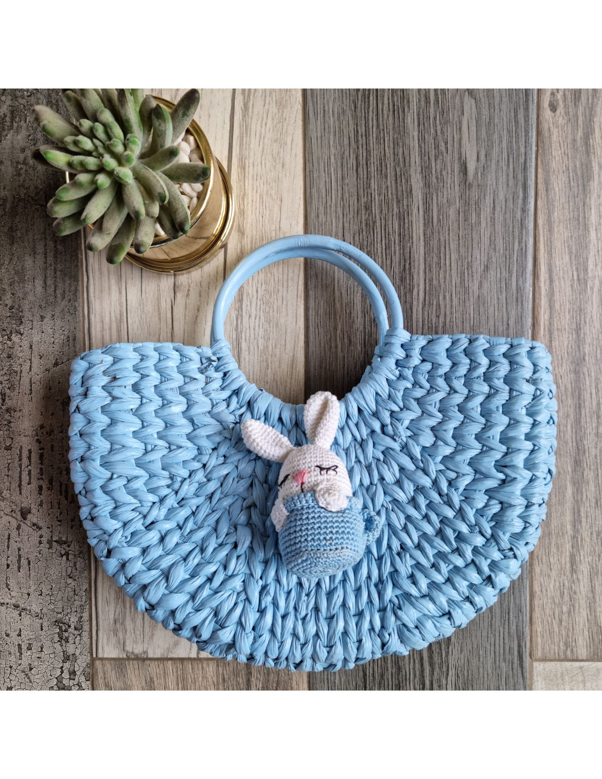 The Cerulean Rabbit Bag