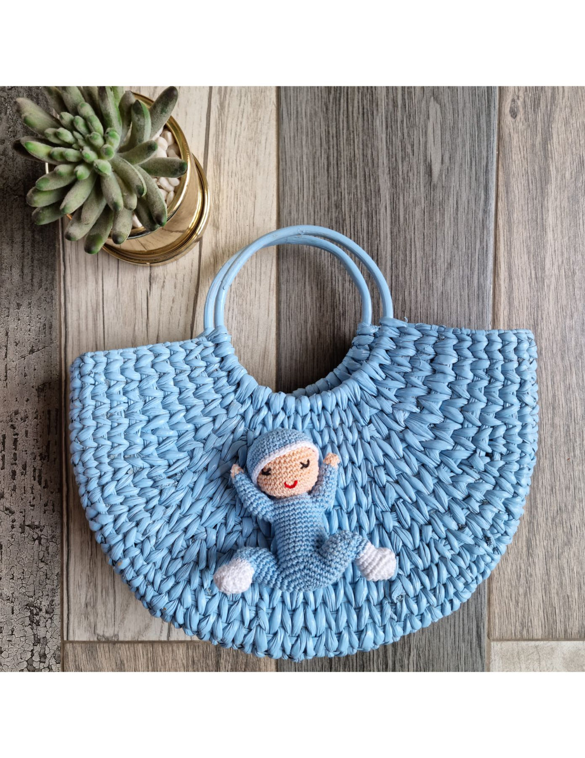 The Cerulean Baby bag