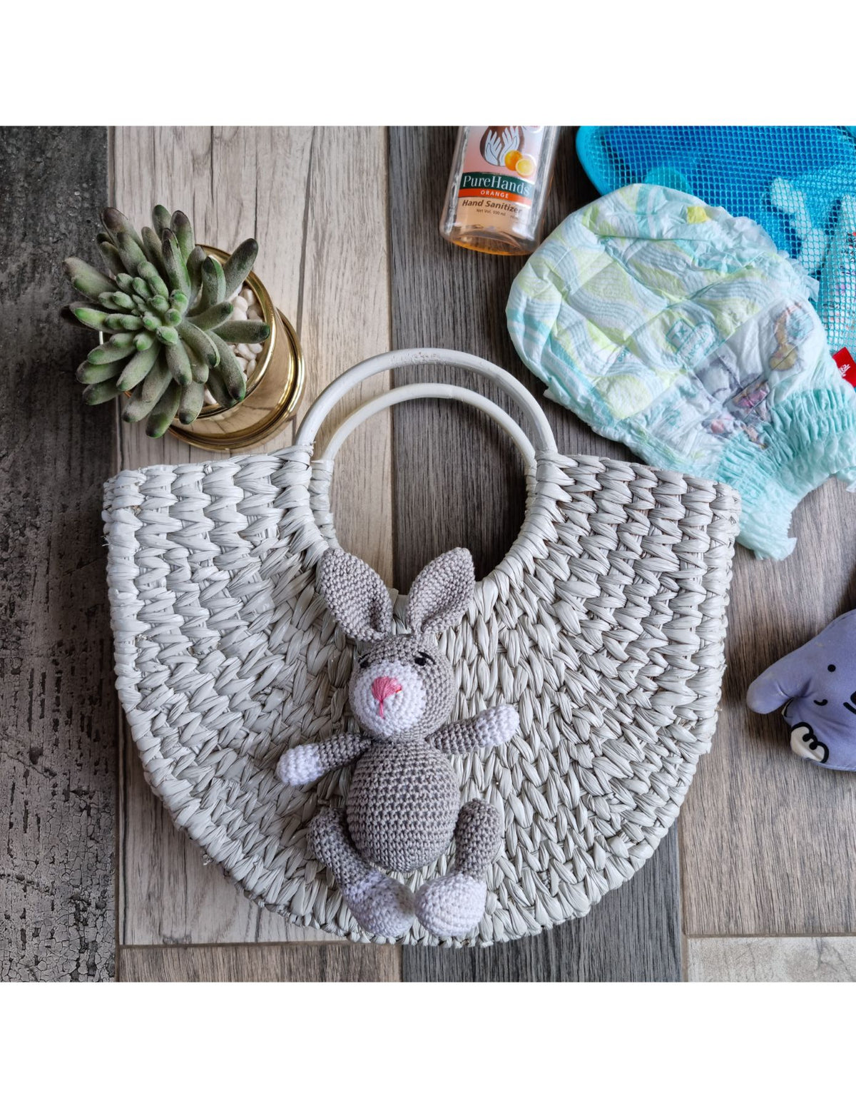 The Grey Bunny Bag