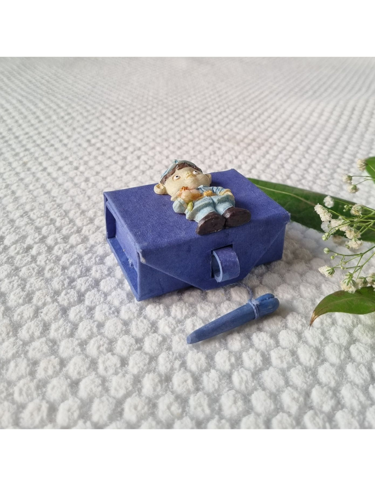 Royal Rose & Sapphire Lad Casket Duo