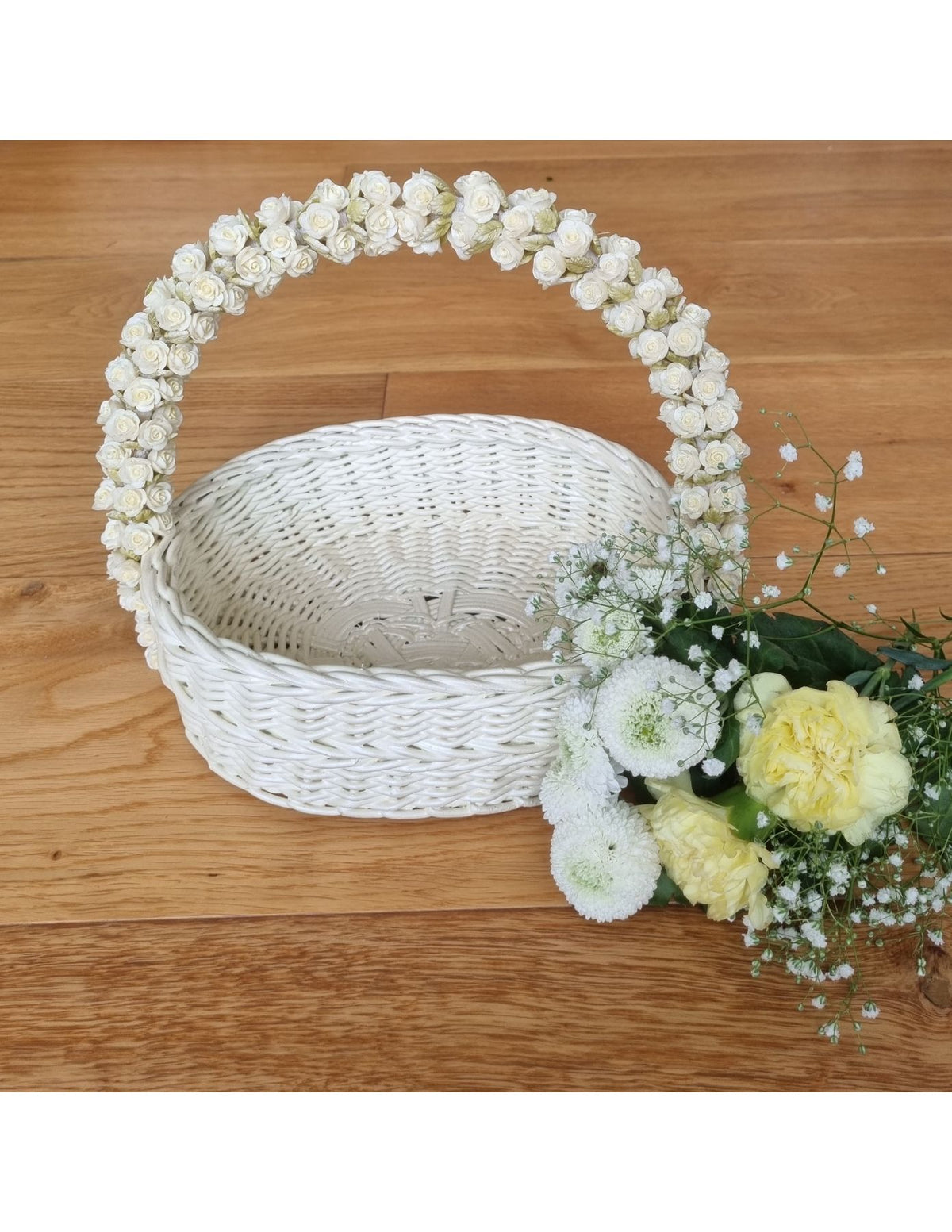 Ceremonial White Dove Basket