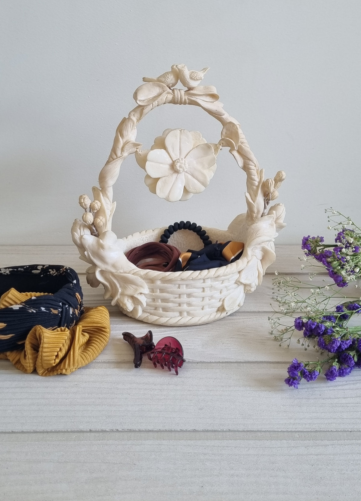 The Floret Doves Basket