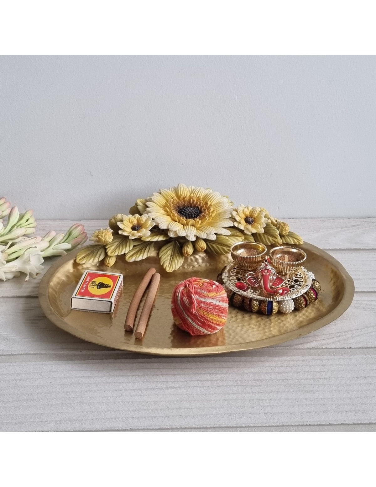 Royal Gold Rose Platter