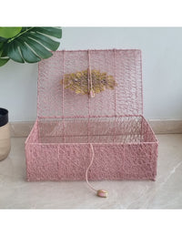 Blush Meshed Cubes