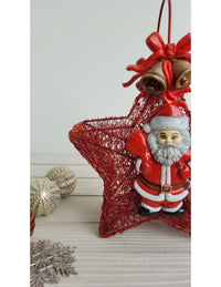 Mesh Christmas star basket