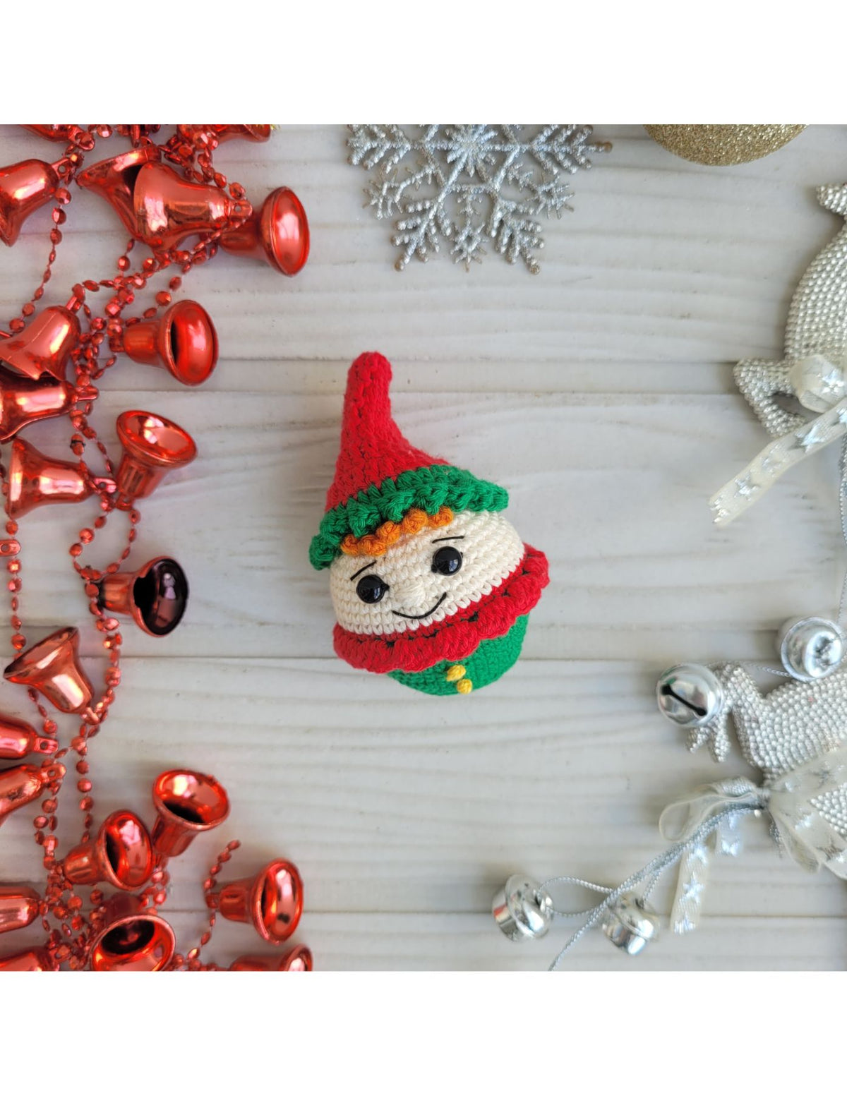 Handcraft Elf Cupcake Crochet