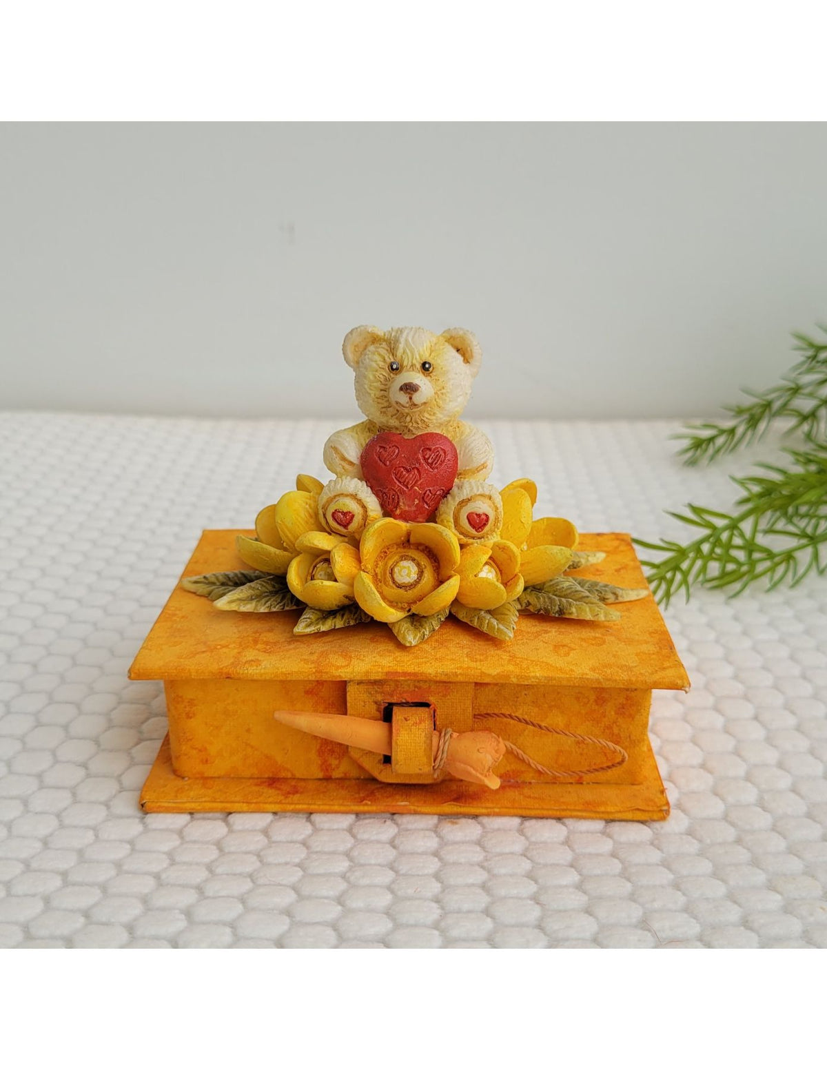 Teddy Adorned Casket