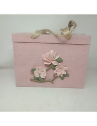 Floral Bag Set: Ginger Orange Rose, Dandelion Sunflower Jute, and Blush Twig Combo