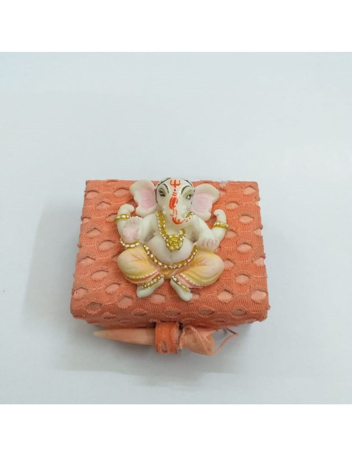 Auspicious Ganesha Caskets - Peach and Colored