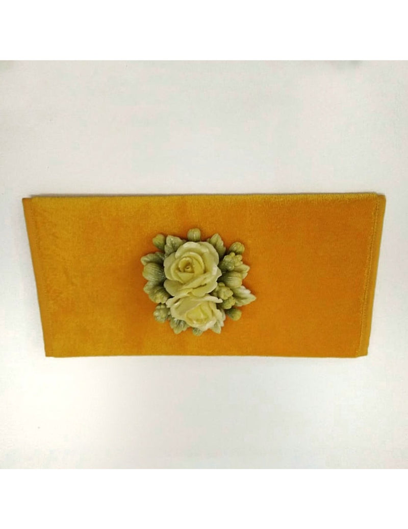 Velvet and Floral Envelope Set: Sandcastle, Medallion, and Rosa Squash Combo